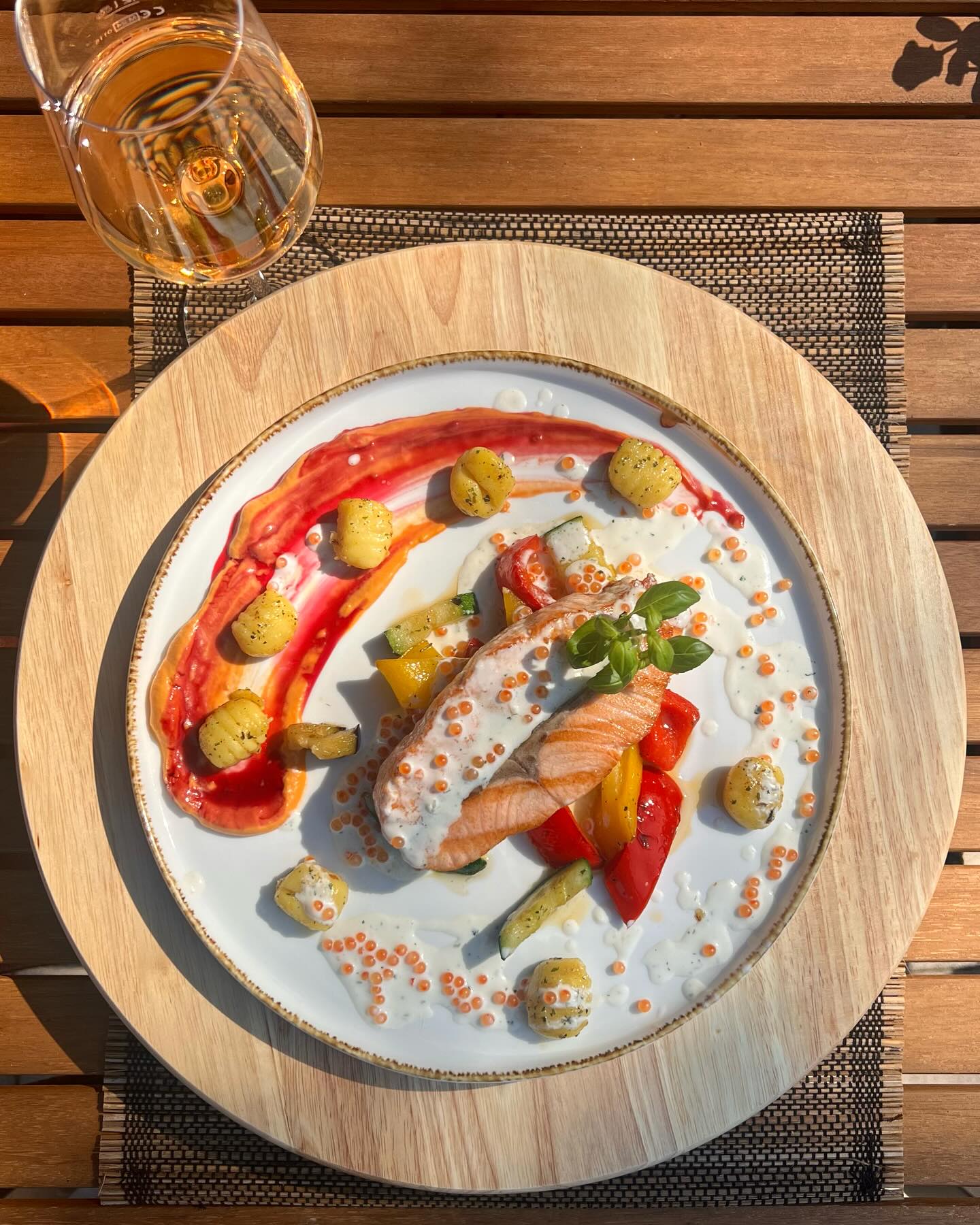 Elegante Innenausstattung des Restaurants